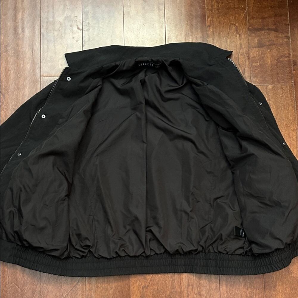 Lioness Women’s Kenny Bomber Jacket in Onyx Black, Size Small - Picture 14 of 16